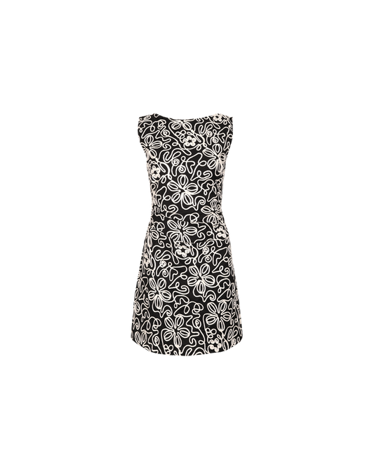 DOMINIQUE MINI DRESS SARDINIA FLORAL