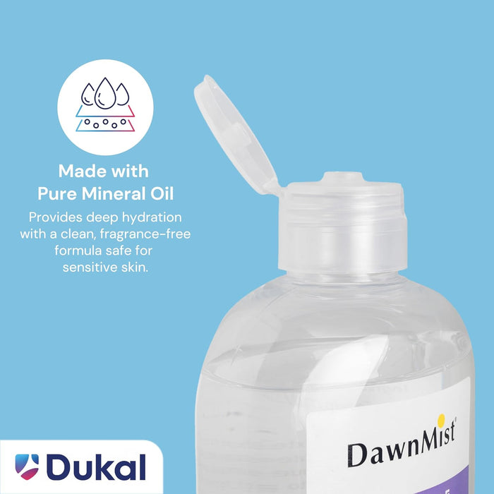 Dukal Dawn Mist Baby Oil with Dispensing Cap, 16 oz. Bottle