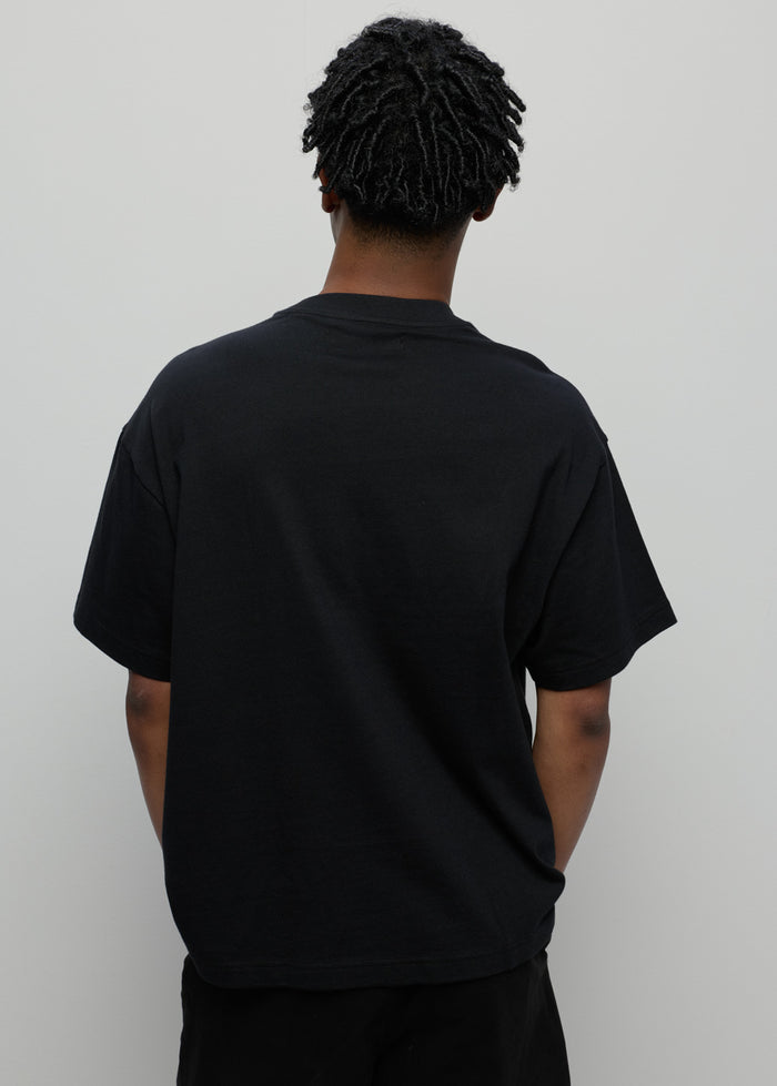 EMBOSSED LOGO LOOSE-FIT TEE