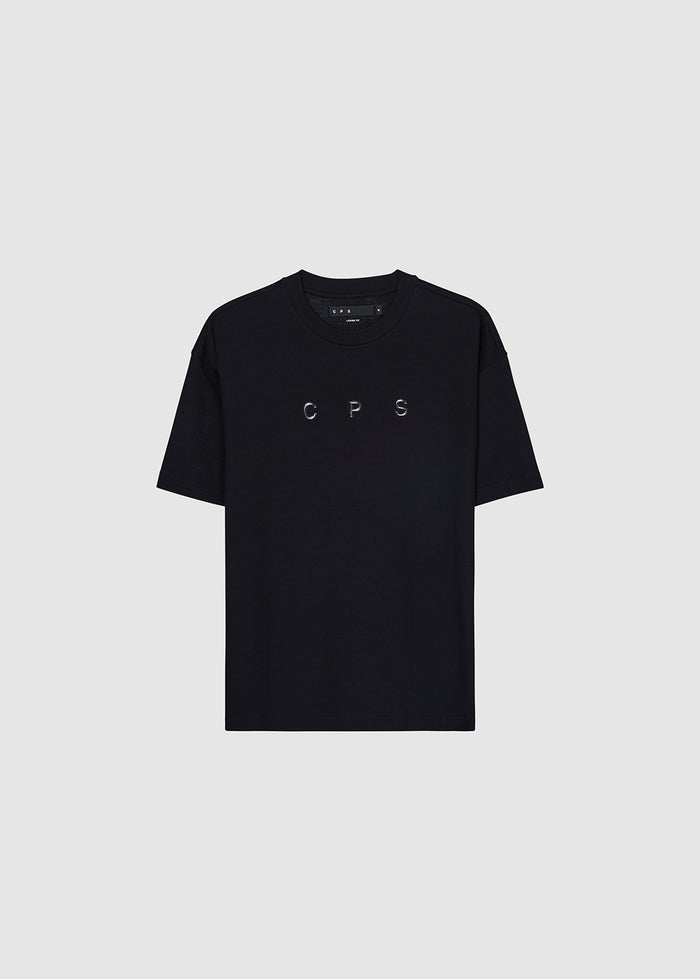EMBOSSED LOGO LOOSE-FIT TEE