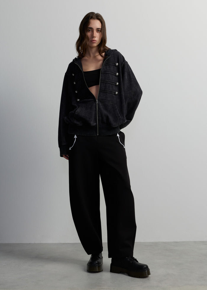 EMBROIDERED WESTERN DRAWSTRING PANTS