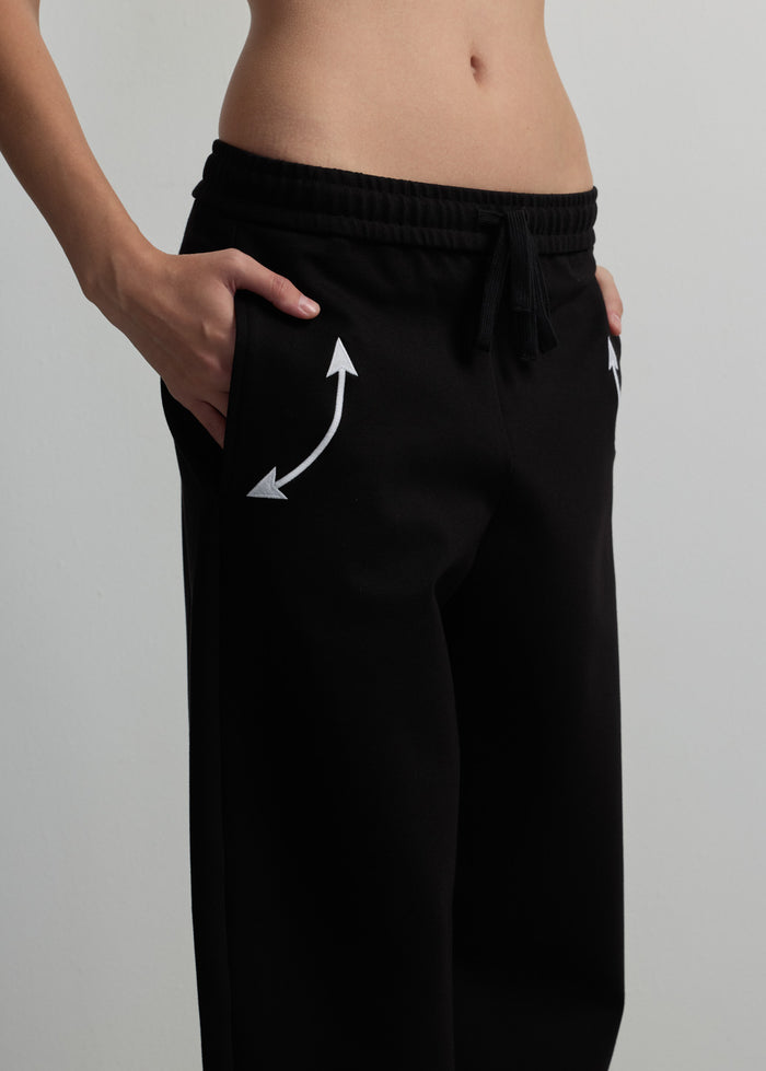 EMBROIDERED WESTERN DRAWSTRING PANTS