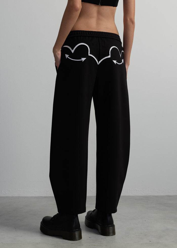 EMBROIDERED WESTERN DRAWSTRING PANTS
