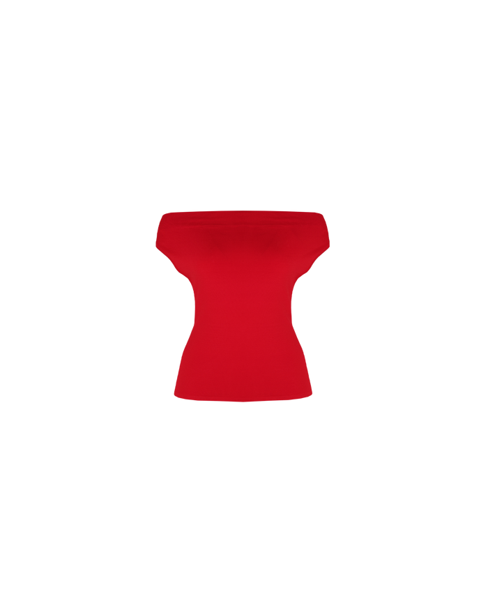 EMMA KNIT TOP CHERRY