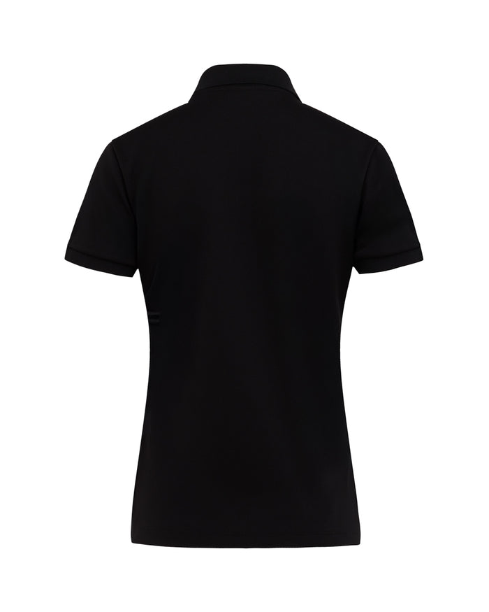 Fair Liar loose fit polo T Shirt (Black)