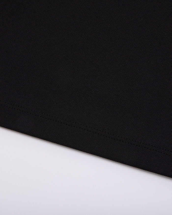 Fair Liar loose fit polo T Shirt (Black)