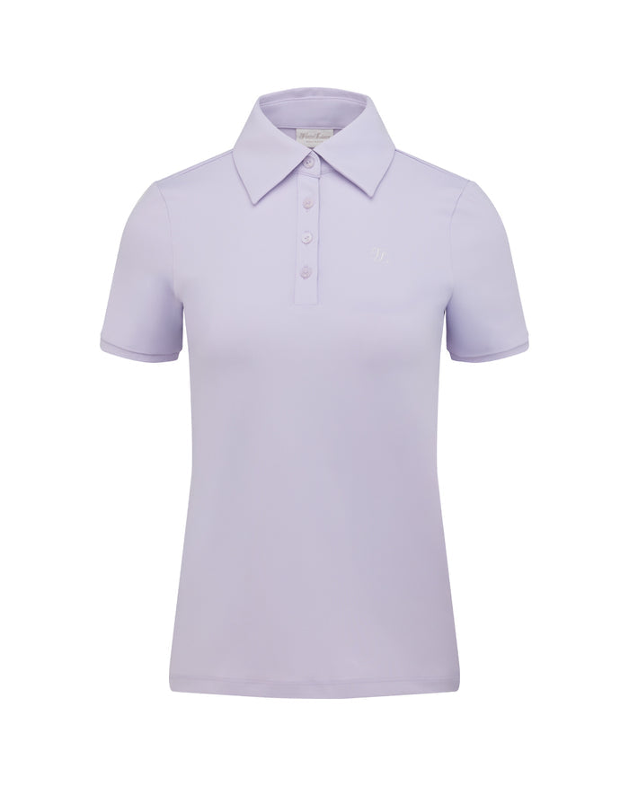 Fair Liar Silk Scarf Set T Shirt (Lavender)