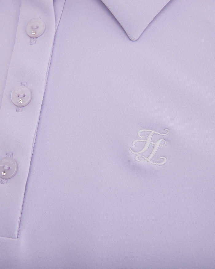 Fair Liar Silk Scarf Set T Shirt (Lavender)