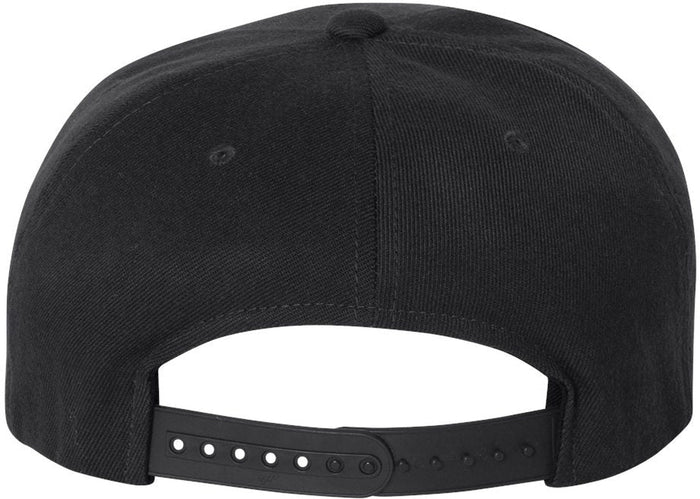 no-logo Flexfit 110 Flat Bill Snapback Cap-Caps-Flexfit-Thread Logic