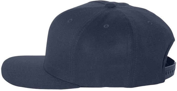 no-logo Flexfit 110 Flat Bill Snapback Cap-Caps-Flexfit-Thread Logic