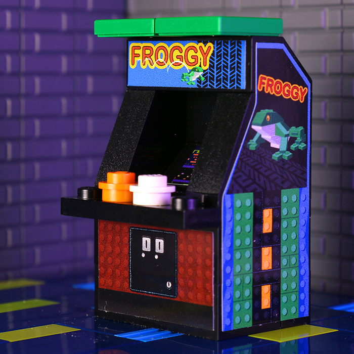 Custom LEGO Frogger Arcade