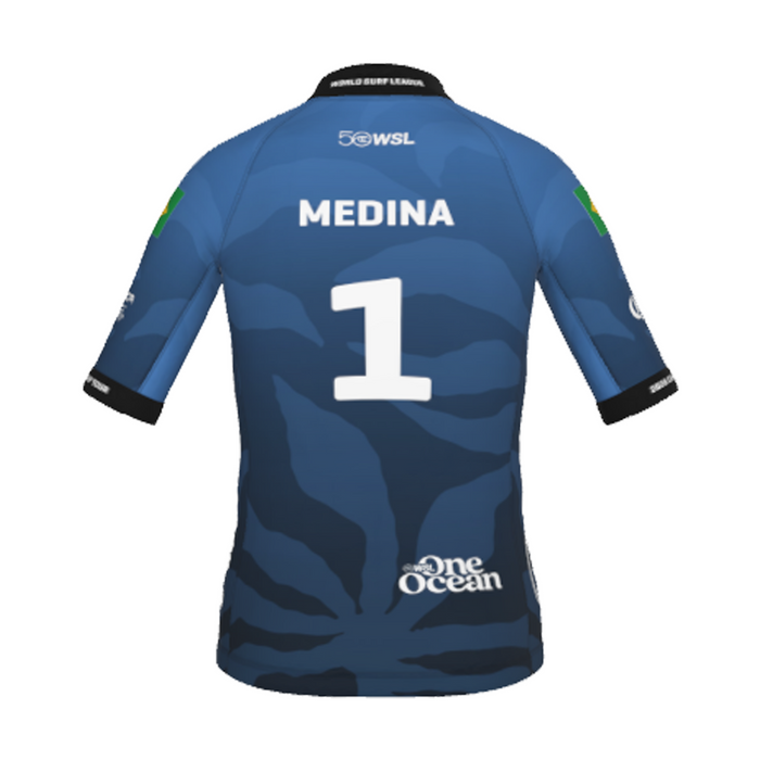 Gabriel Medina Official Jersey 2026 El Salvador Pro Youth - Back View - Blue