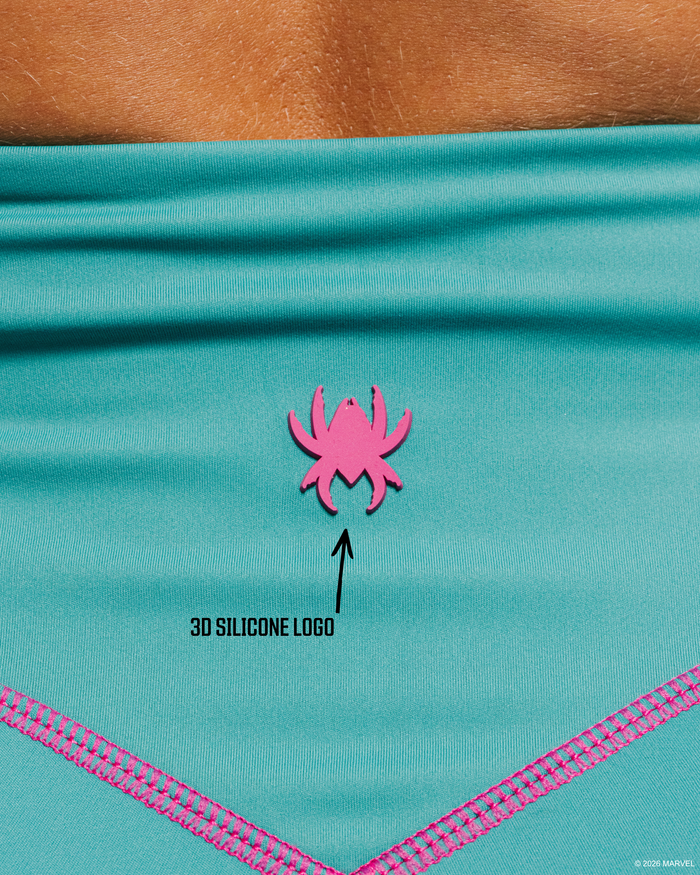 GHOST-SPIDER Performance Biker Shorts - Teal