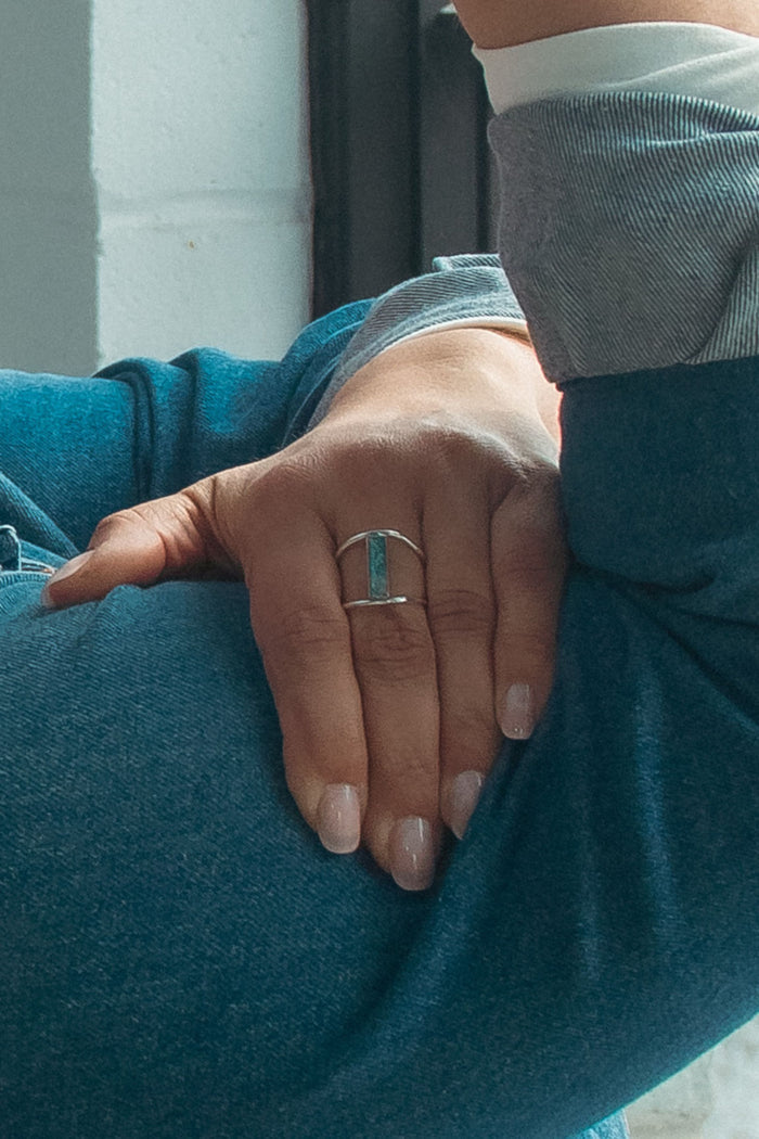 Hattie Cage Ring | Silver