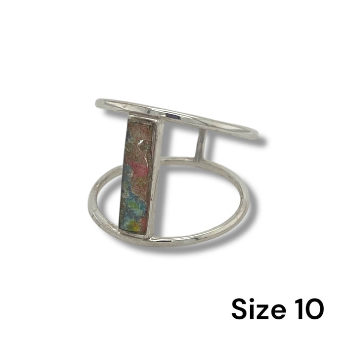 Hattie Cage Ring | Silver