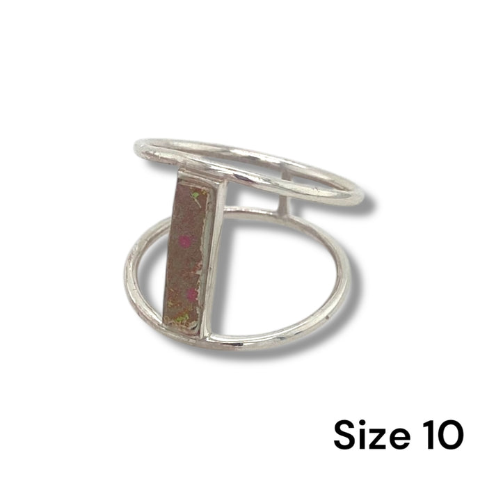 Hattie Cage Ring | Silver