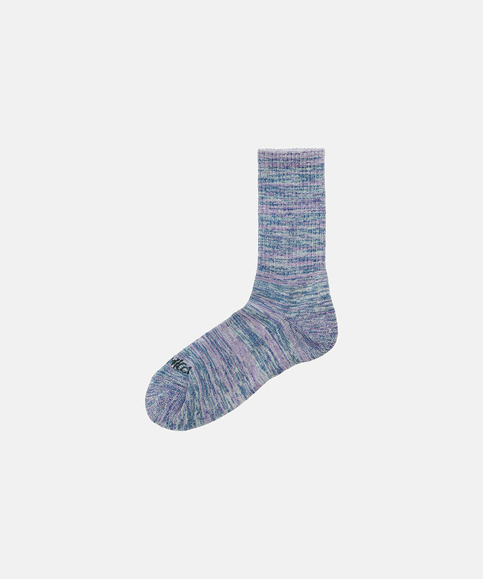 Amethyst colored Gramicci Hemp Blend Sock against a light-tone background.