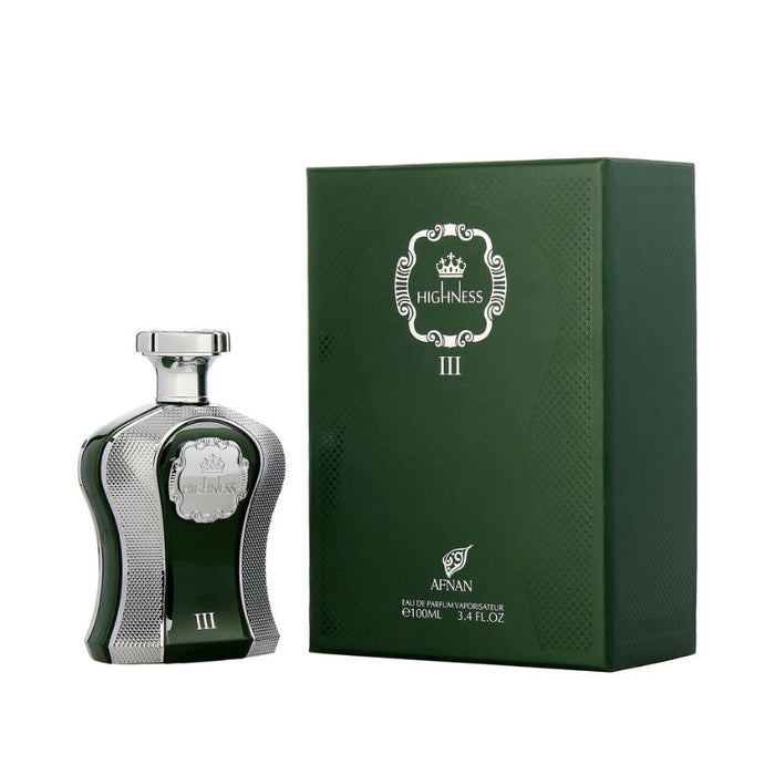His Highness Green by Afnan for Men 3.4 oz EDP Spray