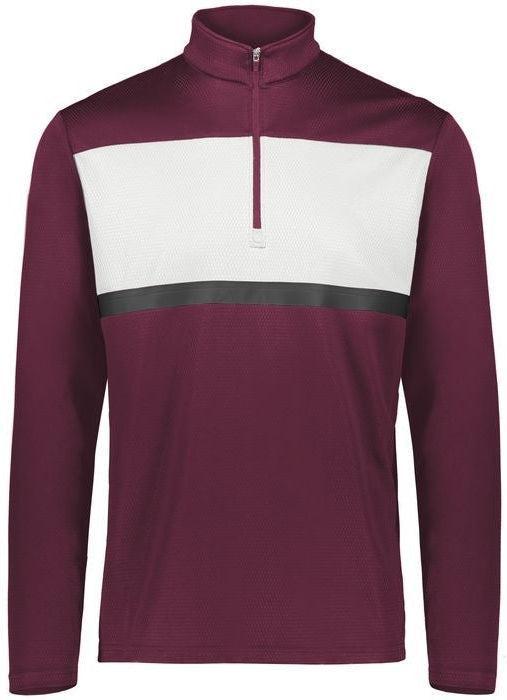 Maroon/White / S