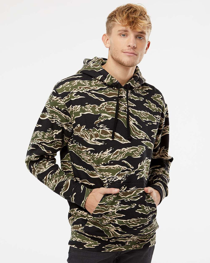no-logo Independent Trading Co. Heavyweight Hooded Sweatshirt-Men's Layering-Independent Trading Co.-Thread Logic