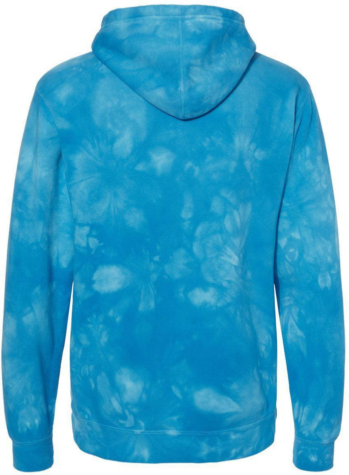no-logo Independent Trading Co. Midweight Tie-Dye Hooded Sweatshirt-Men's Layering-Independent Trading Co.-Thread Logic