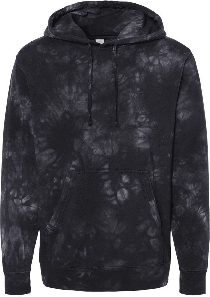 Independent Trading Co. Midweight Tie-Dye Hooded Sweatshirt