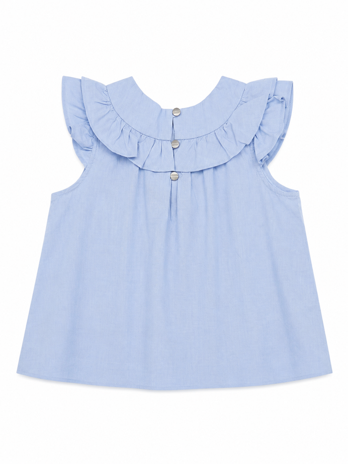 Jacadi Blouse Gaite - Bleu/Blanc