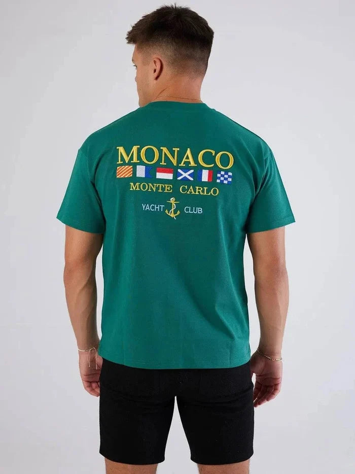 Monaco T-Shirt – Green - Bascora
