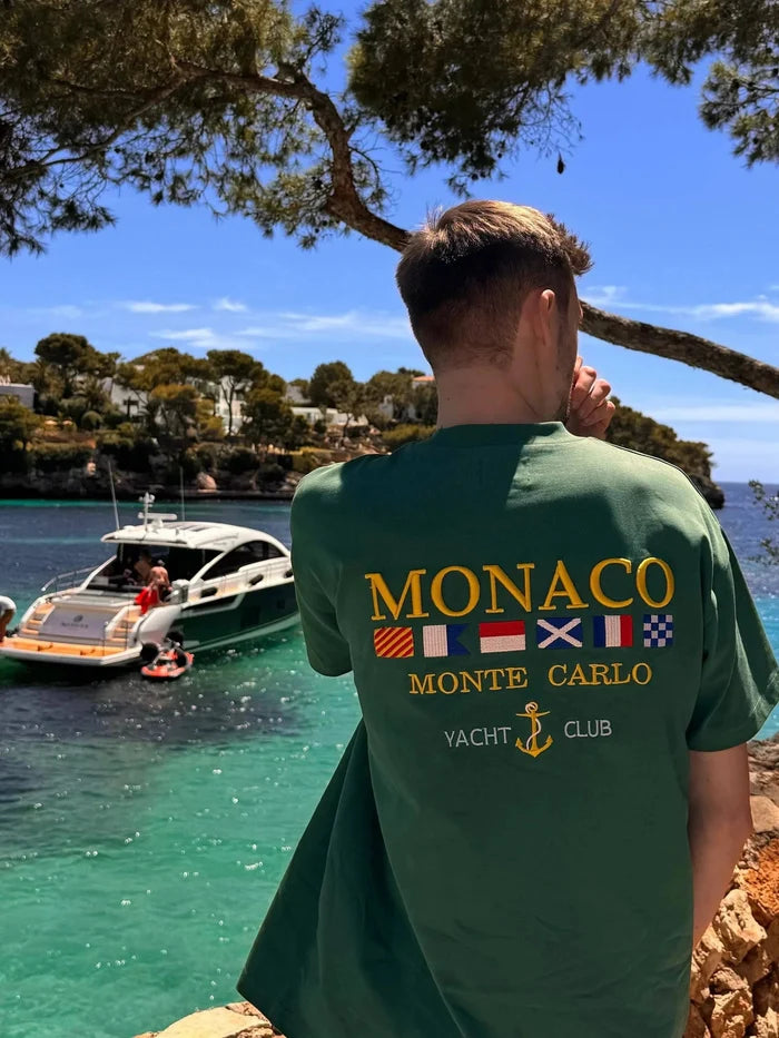 Monaco T-Shirt – Green - Bascora