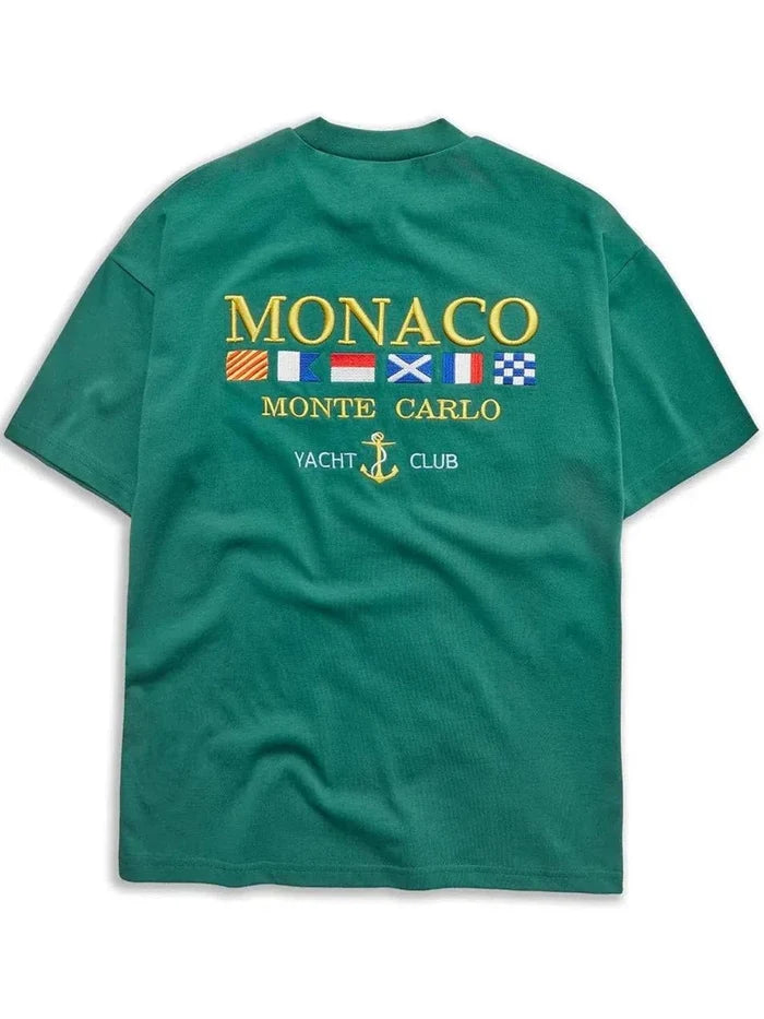Monaco T-Shirt – Green - Bascora