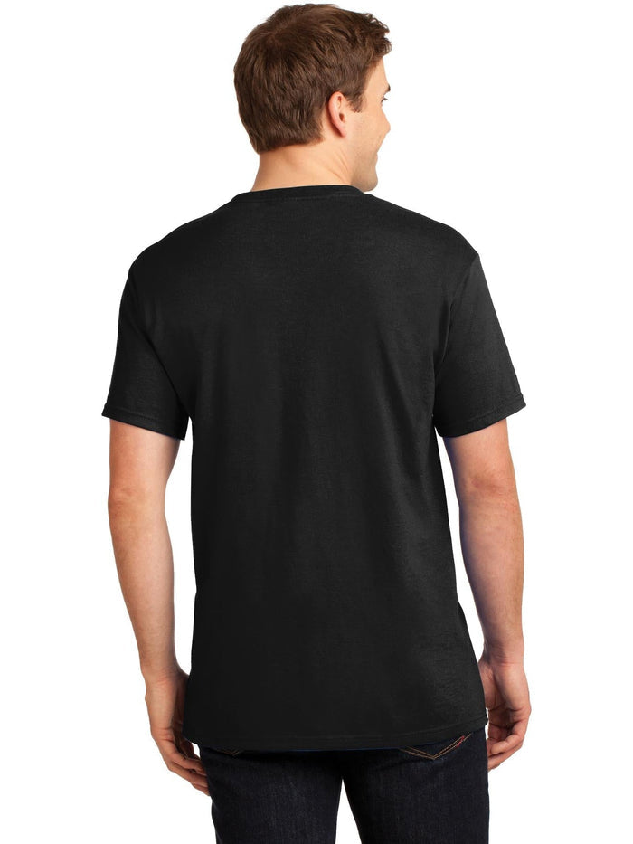 no-logo Jerzees Dri-Power Active 50/50 Cotton/Poly Pocket T-Shirt-Regular-Jerzees-Thread Logic