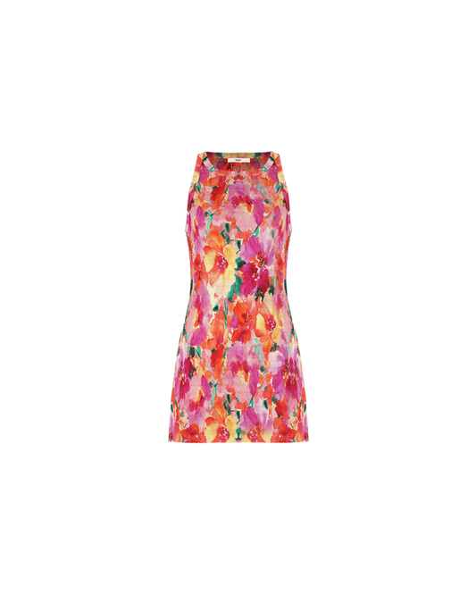 KATA CRINKLE MINIDRESS FLORAL