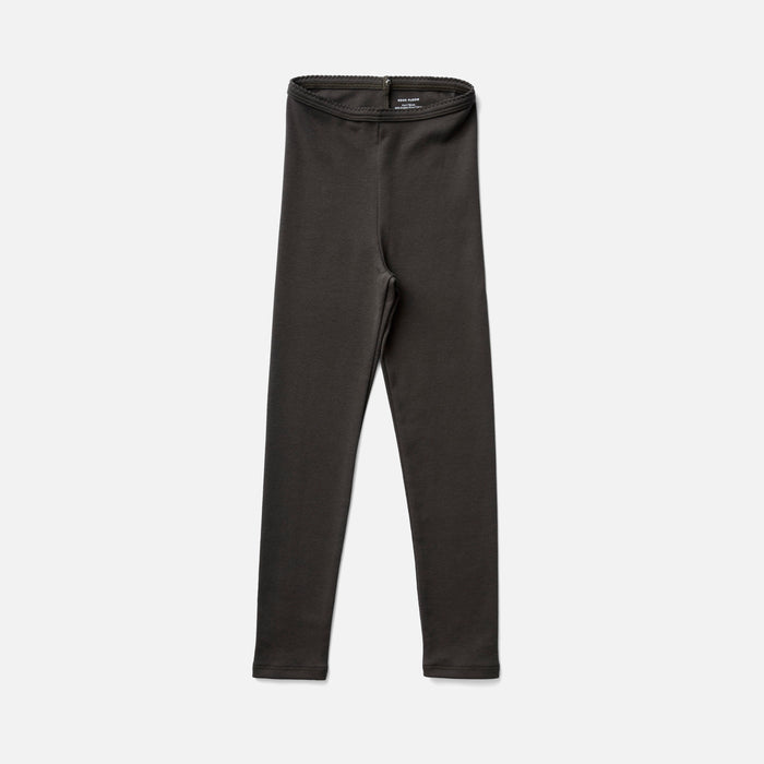 Kids Pima Cotton Leggings - Shale