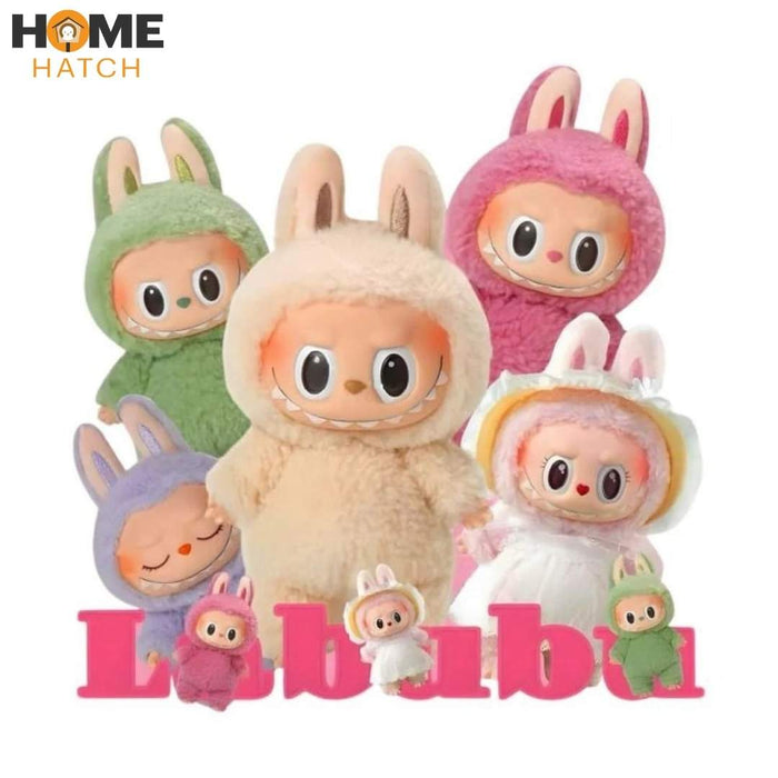 Labubu Collectibles Plush Doll KeyChain - Big into Energy