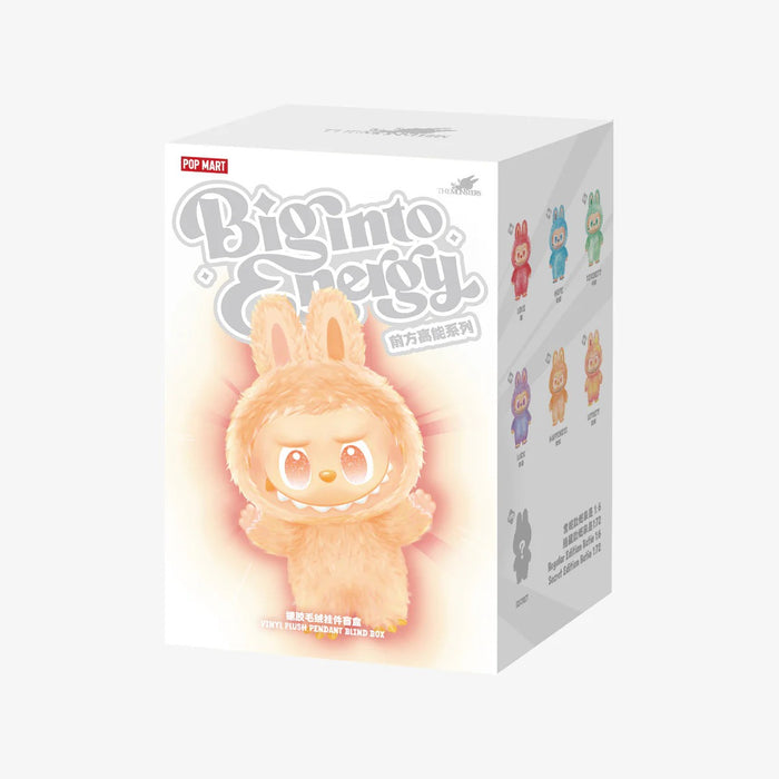 Labubu Collectibles Plush Doll KeyChain - Big into Energy