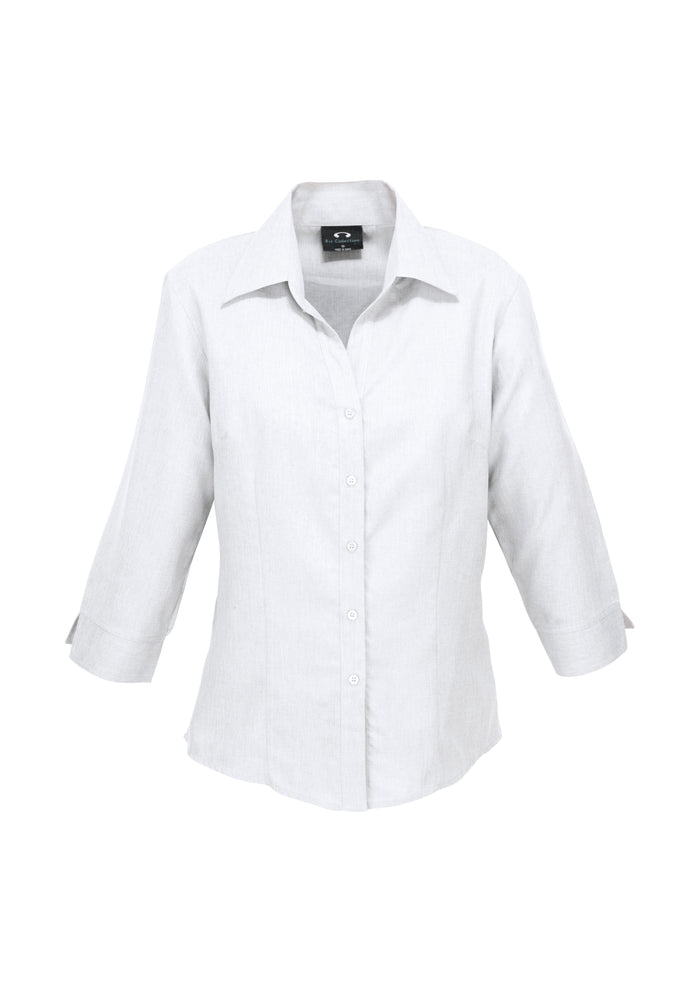 Ladies 3/4 Sleeve Oasis Plain Shirt LB3600