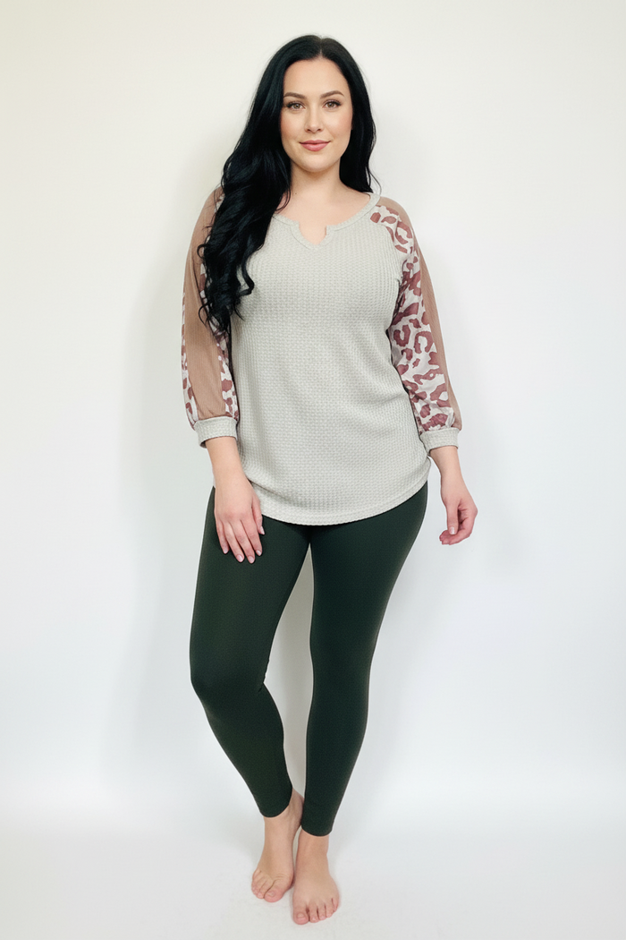 Leopard Print Top