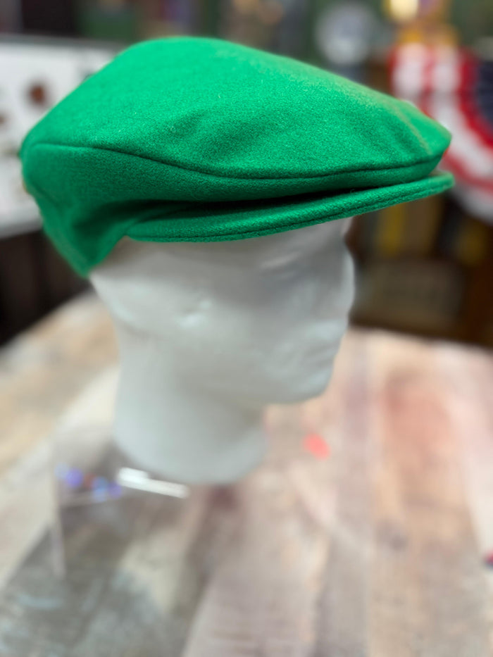Limited Edition Kelly Green Irish Tweed Cap