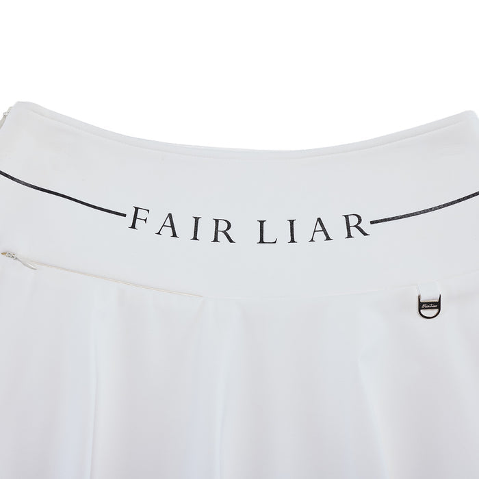 Lucé Flare Skirt (White)