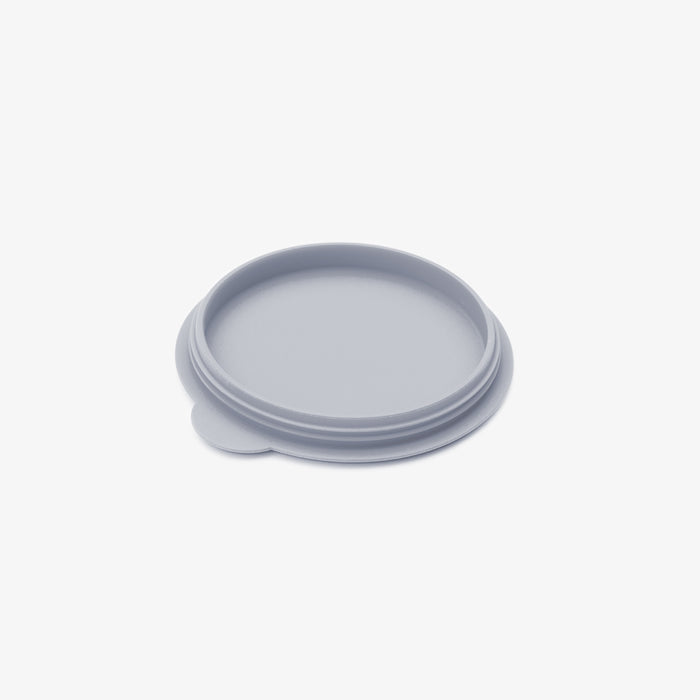 Tiny Bowl Lid in Pewter / Storage Lids for the Tiny Bowl by ezpz / Silicone Lid for Baby Bowl #color_pewter
