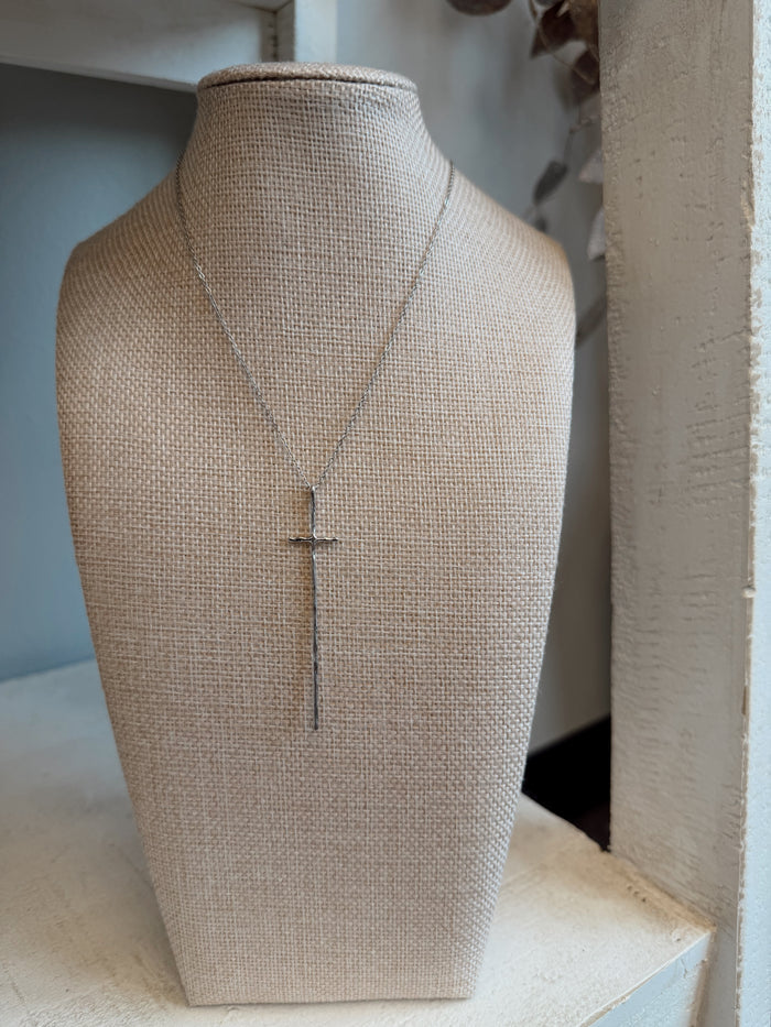 Modern Cross Necklace