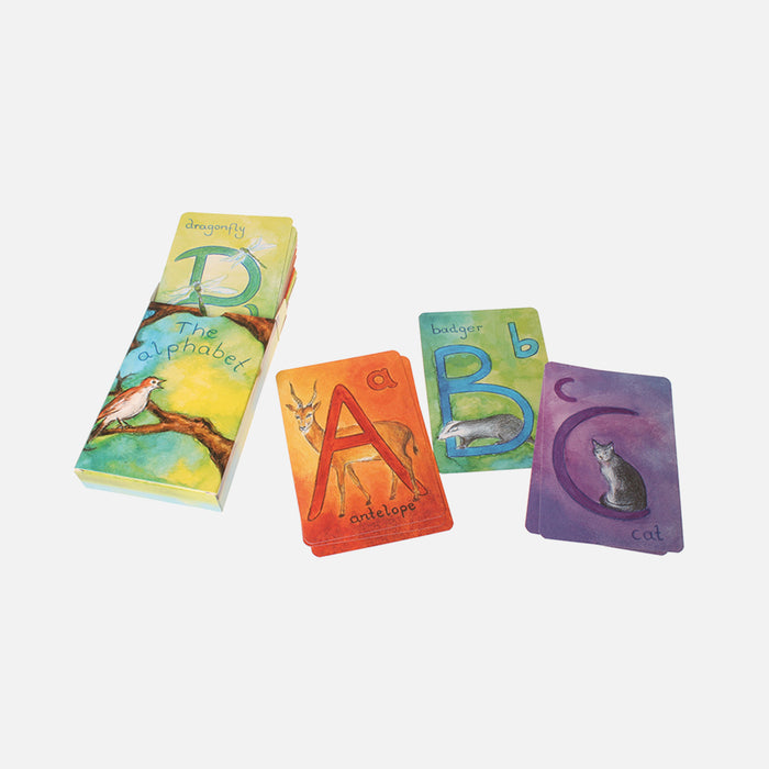 Nature Inspired Alphabet Recognition Card Set