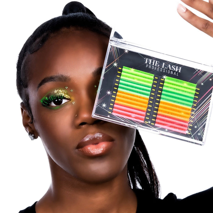 Neon Eyelash Extensions The Lash Professional