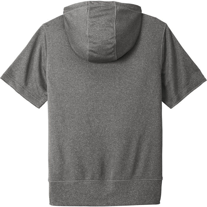 no-logo New Era  Performance Terry Short Sleeve Hoodie-Regular-New Era-Thread Logic