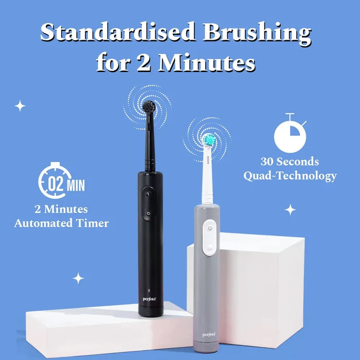 Oscillating Electric Toothbrush With 360° Rotating Head