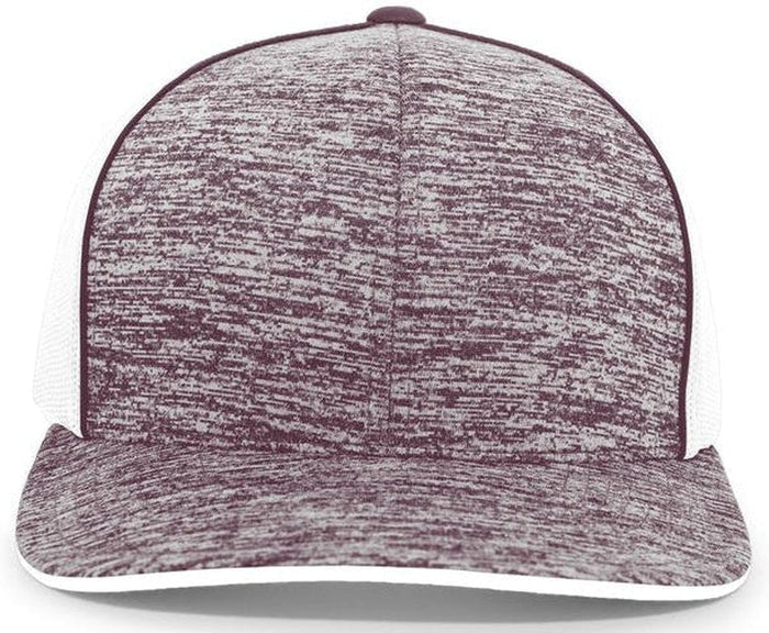 Maroon Heather/White/Maroon Heather / OSFA