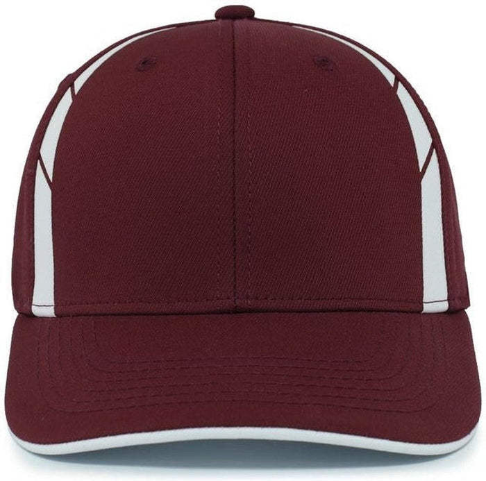 Maroon/White / OSFA