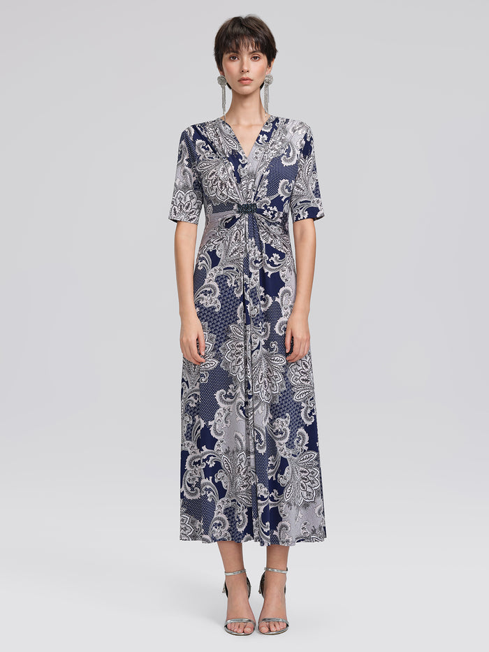 FLORAL BLUE / S