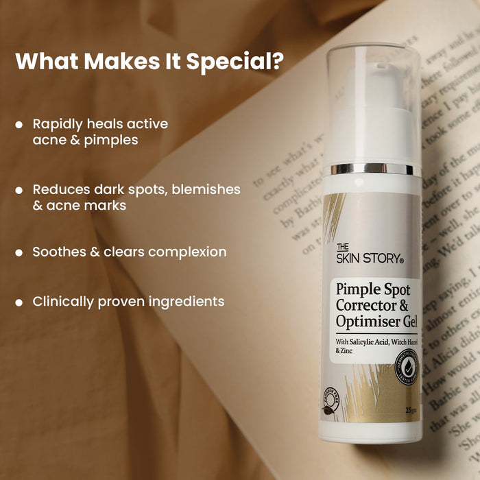 Pimple & Acne Corrector Gel - The Skin Story -