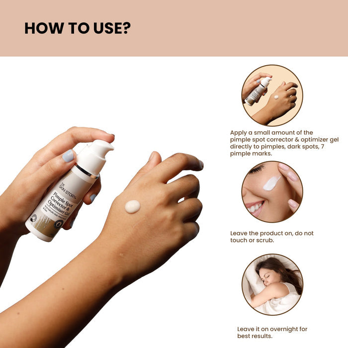 Pimple & Acne Corrector Gel - The Skin Story -